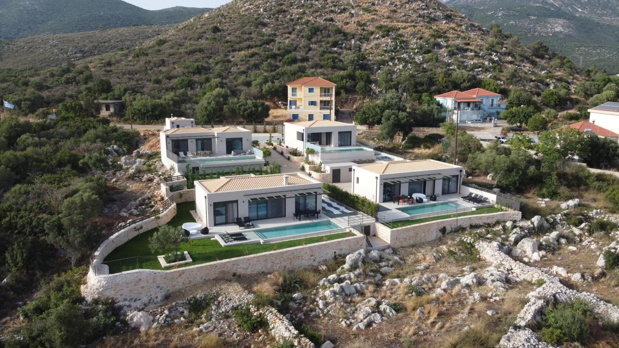Gem Villas Luxury Sea View Karavádhos Eksteriør bilde